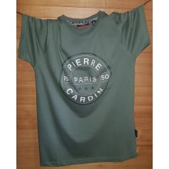 PIERRE CARDIN - khaki zöld póló