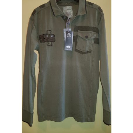 Tom Tompson khaki hosszú ujjú póló