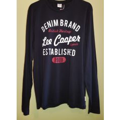 Lee Cooper fekete hosszú ujjú póló