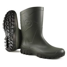 DUNLOP DEE K580011 RÖVIDSZÁRÚ ZÖLD PVC CSIZMA