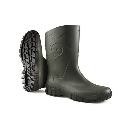 DUNLOP DEE K580011 RÖVIDSZÁRÚ ZÖLD PVC CSIZMA